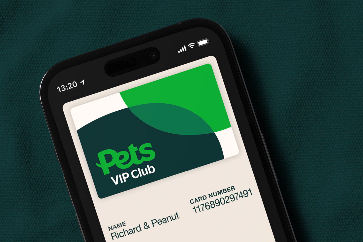 pets loyalty card