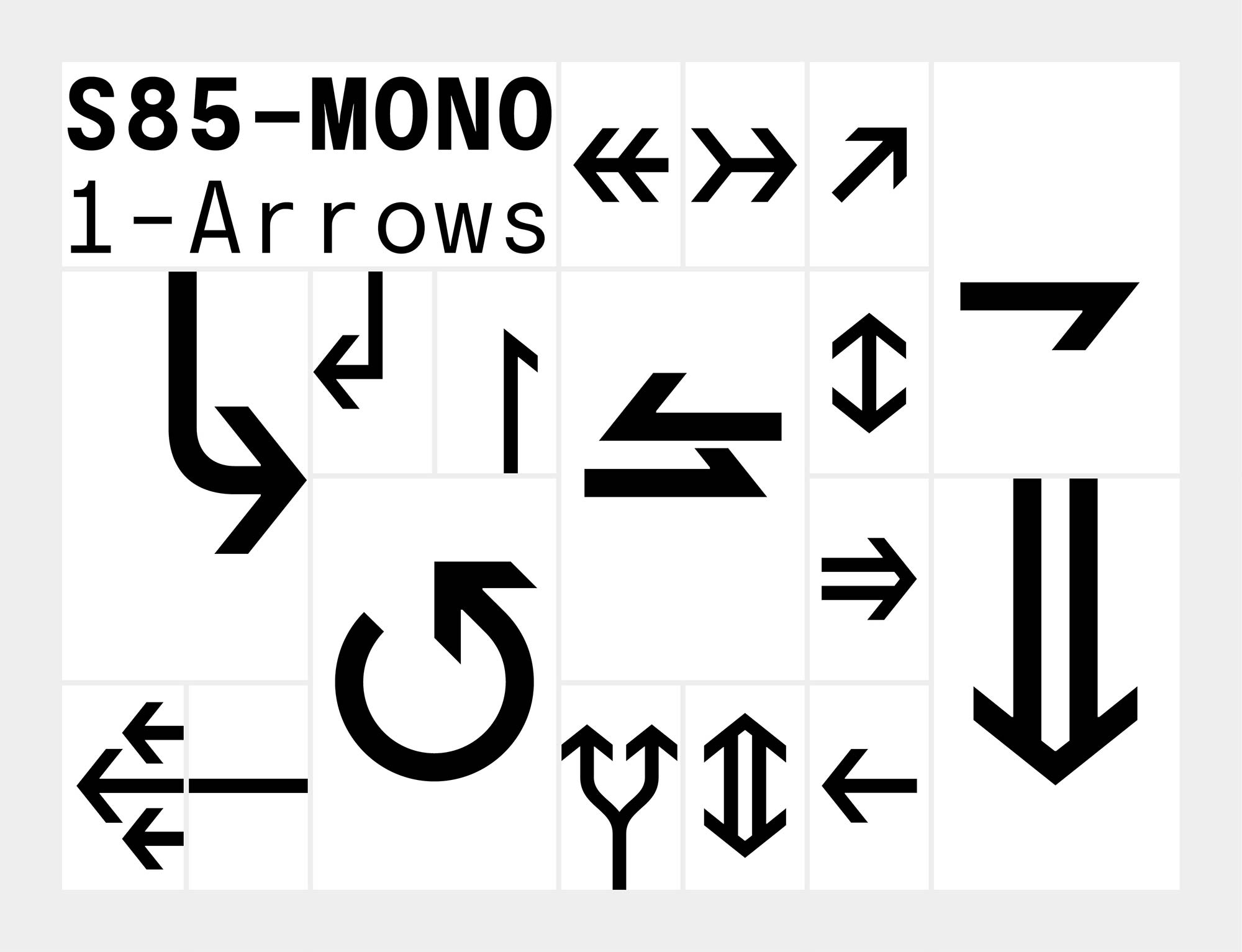 S85 mono arrows