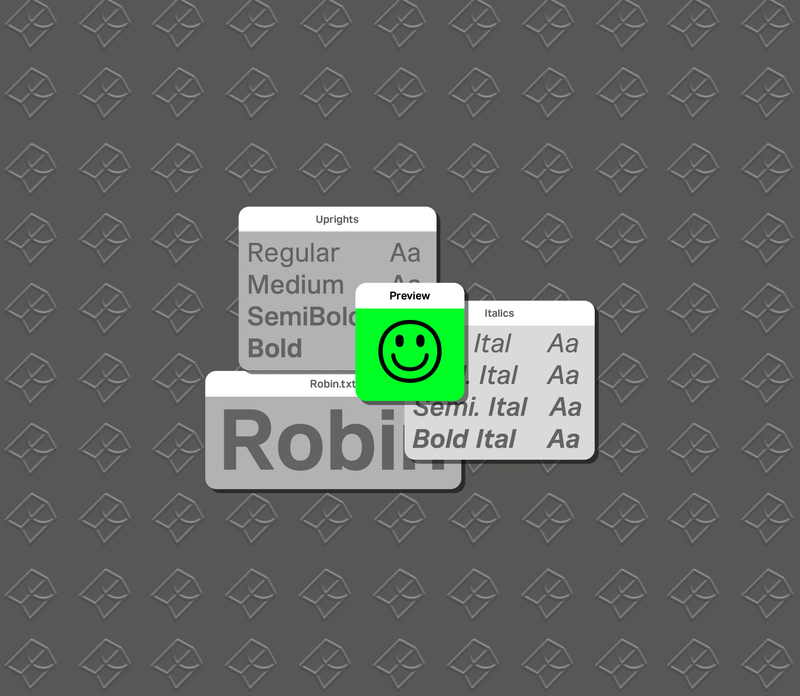 robin mobile header